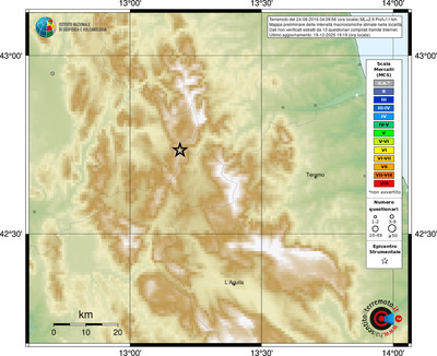 Mappa MCS - località
