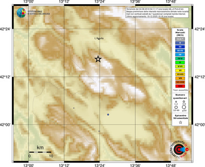 Mappa MCS - località