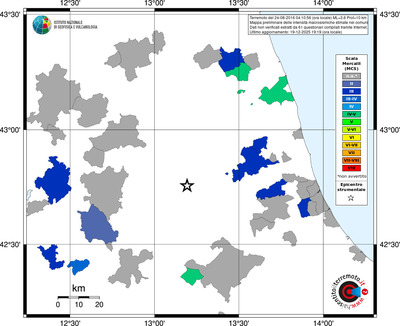 Mappa MCS - territori comuni