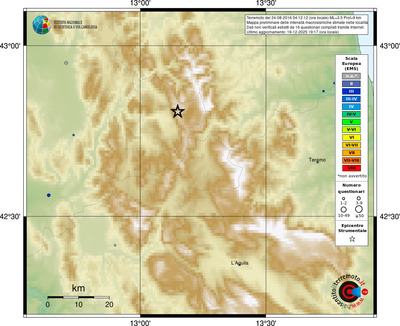 Mappa EMS - località