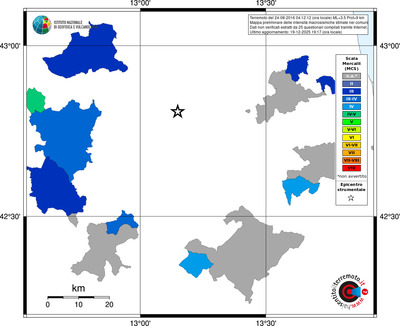 Mappa MCS - territori comuni