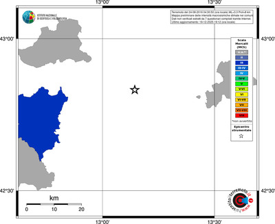 Mappa MCS - territori comuni