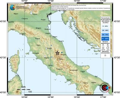 Mappa comuni con almeno 3 questionari