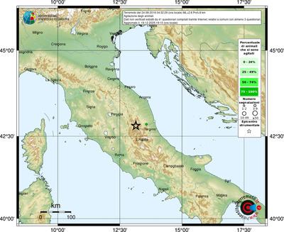 Mappa comuni con almeno 3 questionari