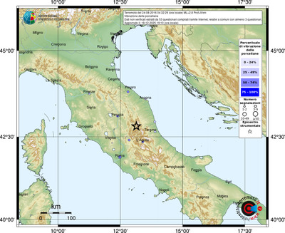 Mappa comuni con almeno 3 questionari
