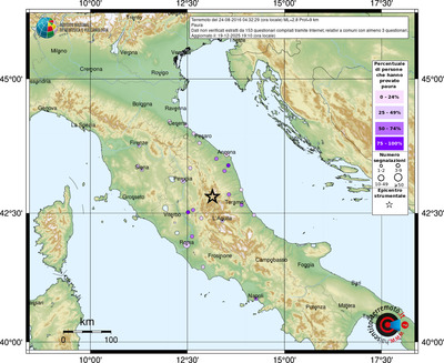 Mappa comuni con almeno 3 questionari