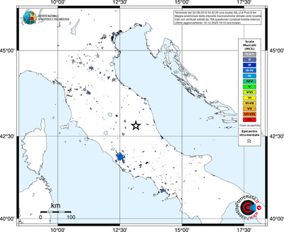 Mappa MCS - territori località