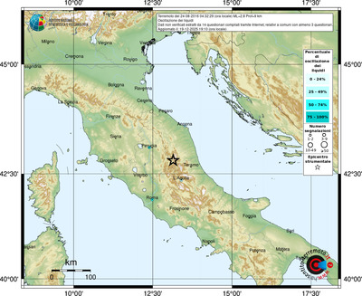 Mappa comuni con almeno 3 questionari