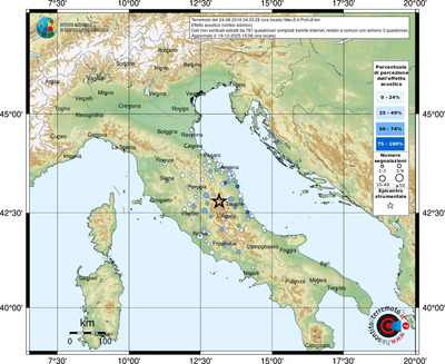 Mappa comuni con almeno 3 questionari
