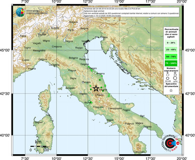 Mappa comuni con almeno 3 questionari