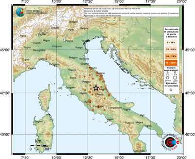 Mappa comuni con almeno 3 questionari