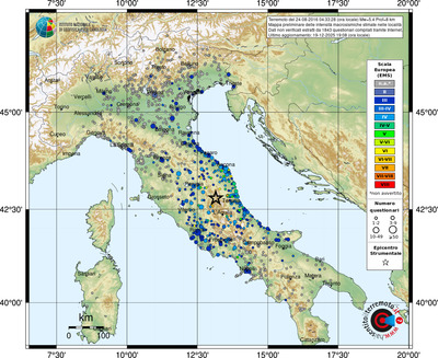 Mappa EMS - località