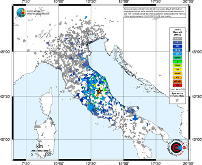 Mappa MCS - territori comuni