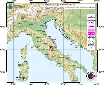 Mappa comuni con almeno 3 questionari