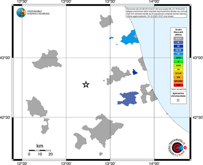 Mappa MCS - territori comuni
