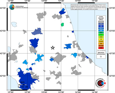 Mappa MCS - territori comuni