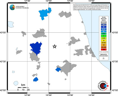 Mappa MCS - territori comuni