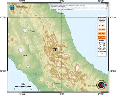 Mappa comuni con almeno 3 questionari