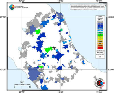 Mappa MCS - territori comuni