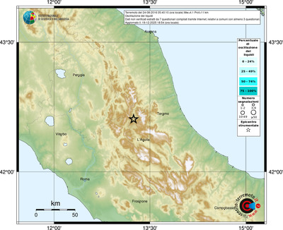 Mappa comuni con almeno 3 questionari