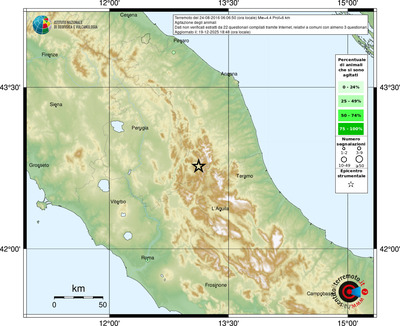 Mappa comuni con almeno 3 questionari