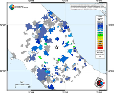 Mappa MCS - territori comuni