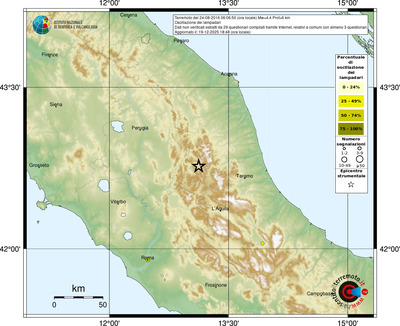 Mappa comuni con almeno 3 questionari