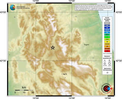 Mappa EMS - località