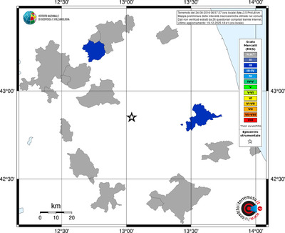 Mappa MCS - territori comuni