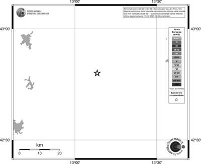 Mappa EMS - territori località