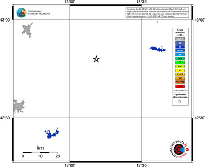 Mappa MCS - territori località