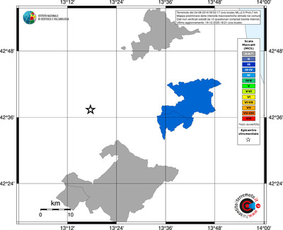 Mappa MCS - territori comuni