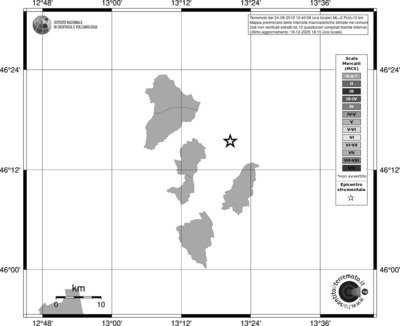 Mappa MCS - territori comuni