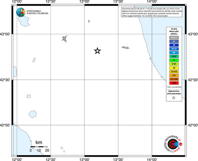 Mappa MCS - territori località