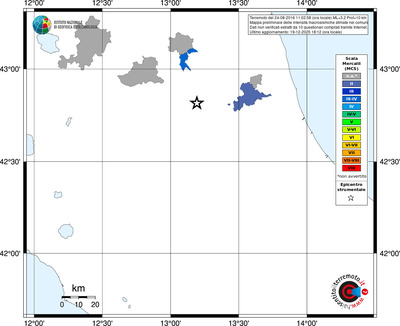 Mappa MCS - territori comuni