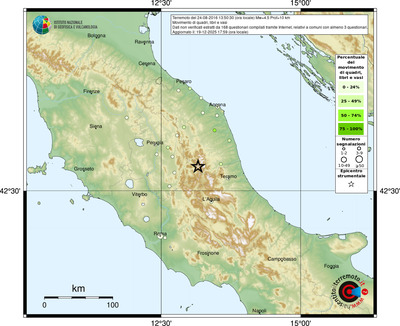 Mappa comuni con almeno 3 questionari