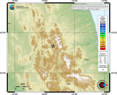 Mappa EMS - località