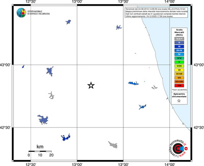 Mappa MCS - territori località