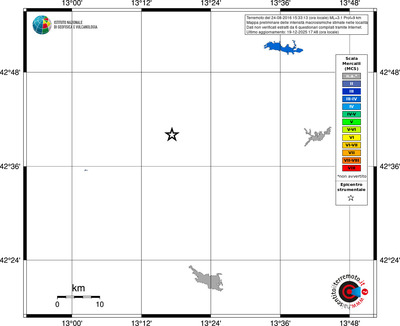 Mappa MCS - territori località