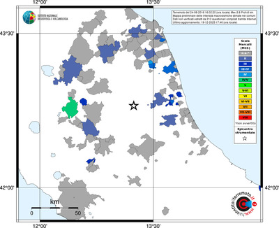 Mappa MCS - territori comuni