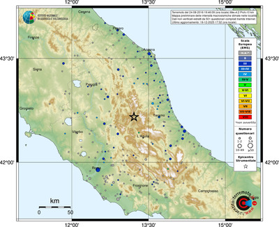 Mappa EMS - località