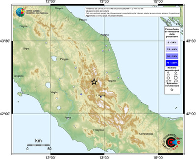 Mappa comuni con almeno 3 questionari