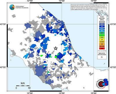 Mappa MCS - territori comuni