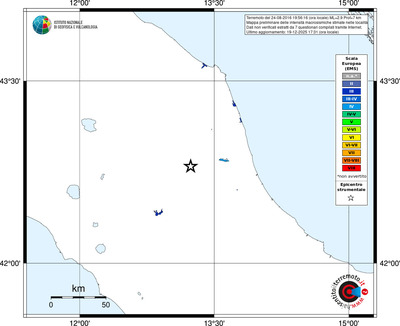 Mappa EMS - territori località