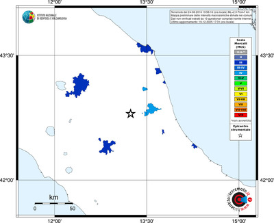 Mappa MCS - territori comuni