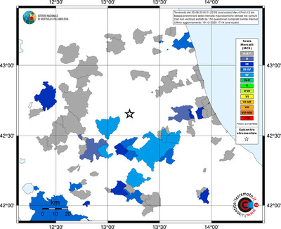 Mappa MCS - territori comuni