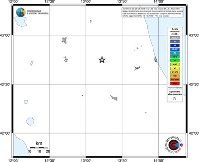 Mappa MCS - territori località