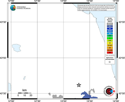 Mappa MCS - territori comuni