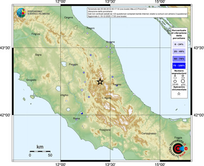 Mappa comuni con almeno 3 questionari