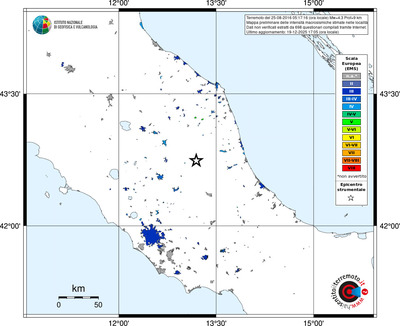 Mappa EMS - territori località